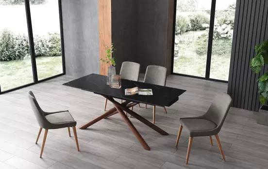 Стол iModern Ravenna + 4 стула Melissa