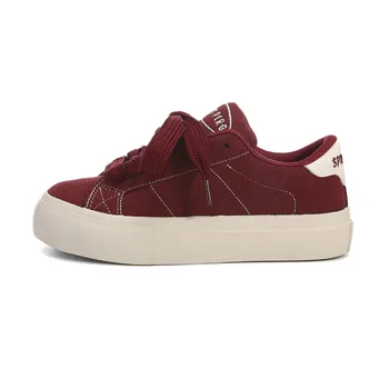Кроссовки ABCIO Skateboarding Shoes Women's Low-top, черный