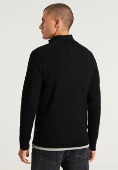 Джемпер OSCAR HALF ZIP CHASIN', черный