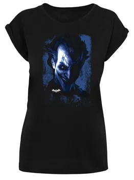 Футболка F4NT4STIC Shirt DC Comics Batman Arkham Asylum Joker, черный