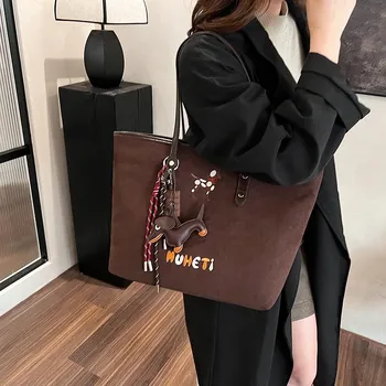 Women s 2025 Small Commuter Tote - Stylish Shoulder Bag for College Students 32*15*28 cm