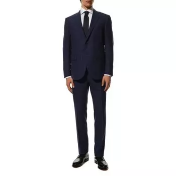 Костюм из шерсти и шелка Corneliani
