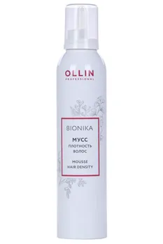 Мусс Ollin professional bionika д/ухода за волосами плотность волос 250 мл