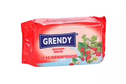 Мыло Grendy Земляничное туалетное, 200 г