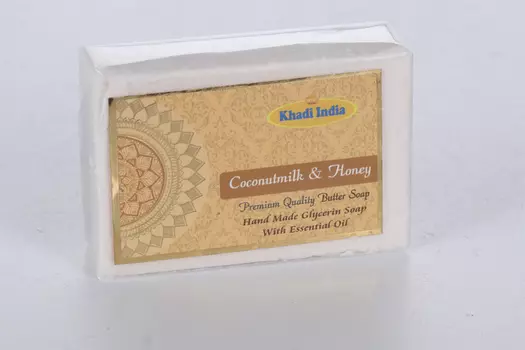 Мыло Khadi ручной работы Кокосовое молоко и Мед, 100 г
