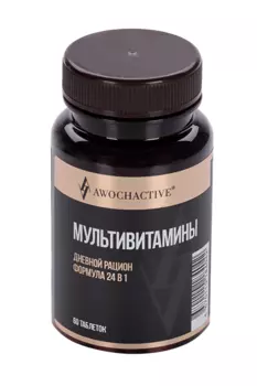 Мультивитамины AWOCHACTIVE, 60 шт, таблетки