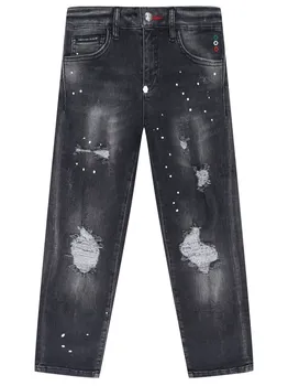 Джинсы хлопковые PHILIPP PLEIN