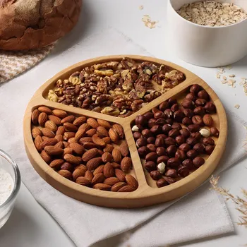 Менажница деревянная доляна