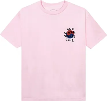 Футболка Anti Social Social Club x Case Study Mugunghwa Tee 'Pink', розовый