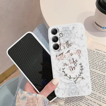 Мраморный узорчатый мягкий силиконовый чехол для Samsung M35 A55 Xiaomi Redmi Note 13 Poco C65 iPhone Huawei Honor Realme Camera защитный противоударный чехол Samsung Galaxy S9 Plus