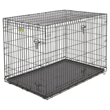 MidWest клетка iCrate 122х76х84 см 2 двери черная Китай 1 уп. х 1 шт. х 22 кг