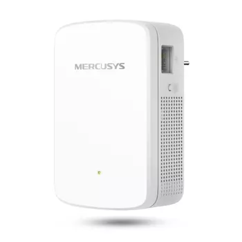 Усилитель сигнала (репитер) Mercusys ME20, 802.11a/b/g/n/ac, 2.4 / 5 ГГц, 750 Мбит/с, LAN: 1x100 Мбит/с