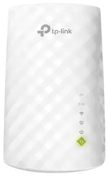 Усилитель сигнала (репитер) TP-Link RE220, 802.11a/b/g/n/ac, 2.4 / 5 ГГц, 750 Мбит/с, порты Ethernet: 1x100 Мбит/с
