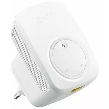 Усилитель сигнала (репитер) ZYXEL WRE2206, 802.11n, 2.4 ГГц, 300 Мбит/с, порты Ethernet: 1x100 Мбит/с