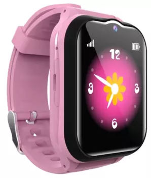 Умные часы детские GEOZON KIDS SUPERSTAR PINK, 1.69" IPS, розовый (G-W24PNK)