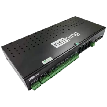 Устройство мониторинга NetPing Server Solution v5/GSM3G для 19" стоек, 1U, 3G GSM, 2х10/100-Base-TX, черный (NetPing server solution v5/GSM3G)