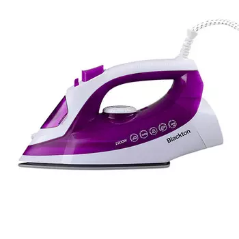 Утюг Blackton Bt SI2113 2.2 кВт, длина шнура 1.8 м, белый/фиолетовый