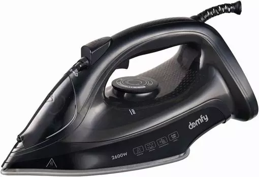 Утюг Domfy DSB-EI603 2.6 кВт, 2 м, черный