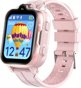 Умные часы детские Кнопка жизни Aimoto Trend, 1.69" IPS, розовый (8209922)