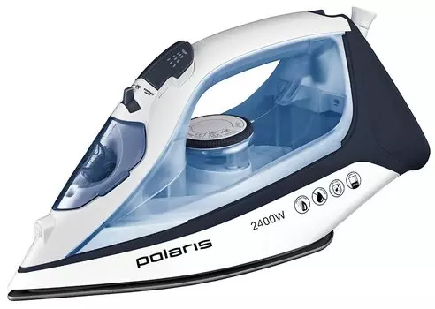 Утюг Polaris PIR 2483K 2.4 кВт, 3 м, синий/белый (PIR 2483K)