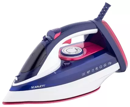 Утюг Scarlett SC-SI30K45 2.6 кВт, длина шнура 2 м, фиолетовый (SC-SI30K45)