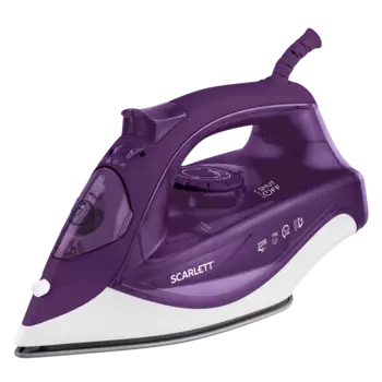 Утюг Scarlett SC-SI30K51 2.2 кВт, длина шнура 1.7 м, фиолетовый (SC-SI30K51)