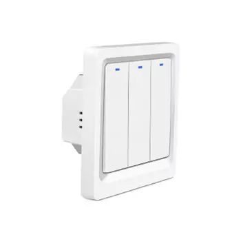 Умный выключатель HIPER IoT Switch B03, WiFi, Android/iOS, белый (HDY-SB03)