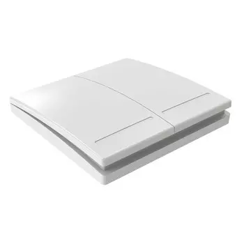 Умный выключатель HIPER IoT Switch S02, Радиоканал, Android/iOS, белый (IOT-WS02)