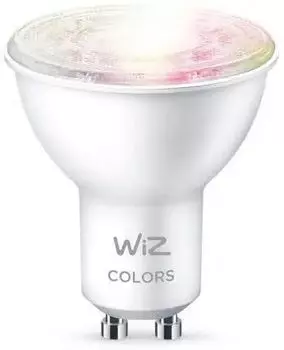 Умная лампа WIZ, 50 Вт, 345лм, 2200-6500K, GU10, WiFi, белый (929002448402)