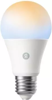 Умная лампа ЯНДЕКС YNDX-00551, 9 Вт, 806лм, 2700-6500К, E27, WiFi (YNDX-00551)