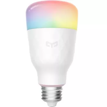 Умная лампочка Yeelight Smart LED Bulb 1S (Color), E27, 1700K, 800Лю, 8.5Вт, белый (YLDP13YL)