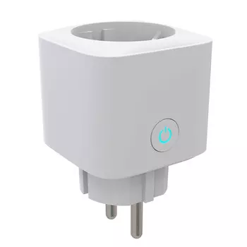 Умная розетка HIPER IoT P07, 3600Вт, 16A, WiFi, с мониторингом энергии, белый