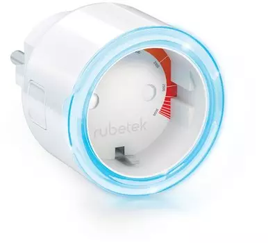 Умная розетка Rubetek RE-3305, 3000Вт, 11A, WiFi, белый (RE-3305)