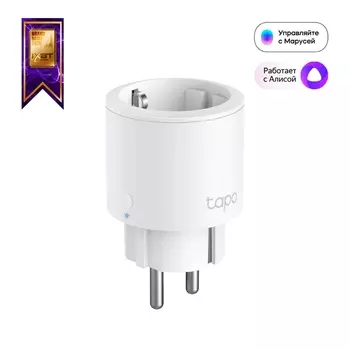 Умная розетка TP-Link TAPO P115, 3.68 кВт, 16А, WiFi, белый (TAPO P115(1-PACK))