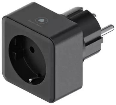 Умная розетка Яндекс, 16A, 3680W, Wi-Fi, Android/iOS, черный (YNDX-0007B)
