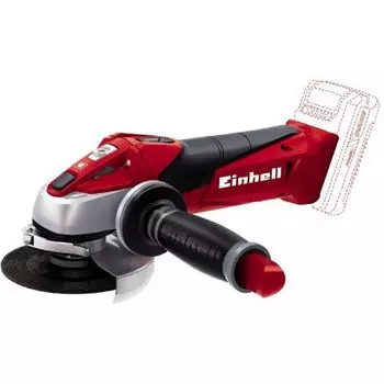 УШМ (болгарка) EINHELL PXC TE-AG 18/115 Li-Solo, аккумуляторная, 115мм, 8500 об/мин, Li-Ion, 18В, 2.35кг (4431110), поставляется без аккумуляторов и зарядного устройства
