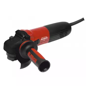 УШМ (болгарка) ELITECH МШУ 1412Э, сетевая, 1.4 кВт, 12.5 см, 9000 об/мин, регулировка частоты вращения, 2.8 кг (E2213.002.00)