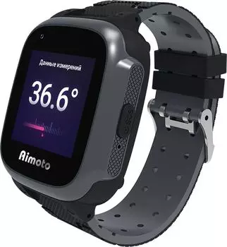 Умные часы детские Aimoto Integra 4G, 1.3" IPS, черный (9600303)