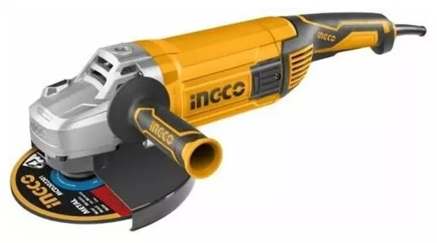 УШМ (болгарка) Ingco AG24008, сетевая, 2400Вт, 230мм, 6600 об/мин