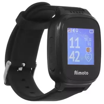 Умные часы детские Aimoto Kid mini, 1.2 TFT, черный (8001105)