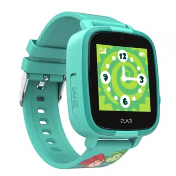 Умные часы детские Elari FixiTime Fun, 1.4" TFT, зеленый