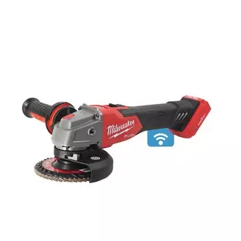 УШМ (болгарка) Milwaukee M18 ONEFSAG125 XB-0X FUEL ONE-KEY, аккумуляторная, 12.5 см, 8500 об/мин, Li-Ion, 18 В, 2.7 кг (4933478433), поставляется без аккумуляторов и зарядного устройства