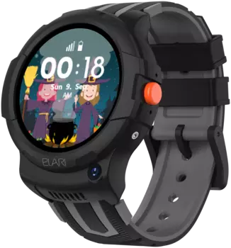 Умные часы детские Elari Kidphone 4G Wink, 1.3" TFT, черный (Kidphone 4G Wink Black)