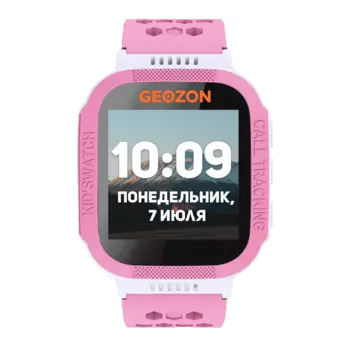 Умные часы детские GEOZON Classic, 1.44 " TFT, розовый (G-W06PNK)