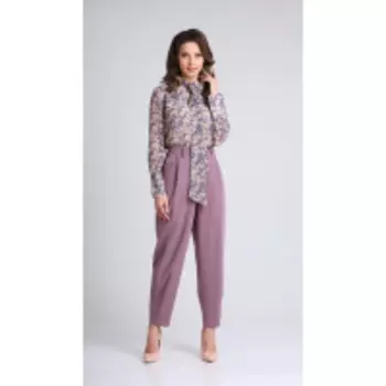 Брюки Sandyna-13859/8 В цвете: Розовый; Размеры: 50,52,46,48,54,44