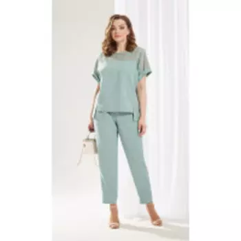 Костюм AGATTI-3255В В цвете: Зеленый; Размеры: 56,52,54