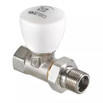 Регулировочный клапан для радиатора Valtec VT.008.N.05, прямой, 3/4"