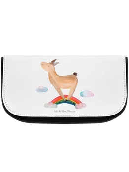 Косметичка Mr & Mrs Panda Lama Regenbogen ohne Spruch, белый