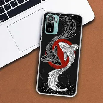 Чехол для телефона «Japan Koi Fish Yin Yang Art» для Xiaomi Redmi 10 10C 10A 9T 9C 9A 9 Prime 8 8A 7 7A 6 6A K20 K30 K40 Pro S2 Fundas Cov Redmi 10