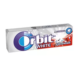 Жевательная резинка Orbit White Классический, 13,6 г
